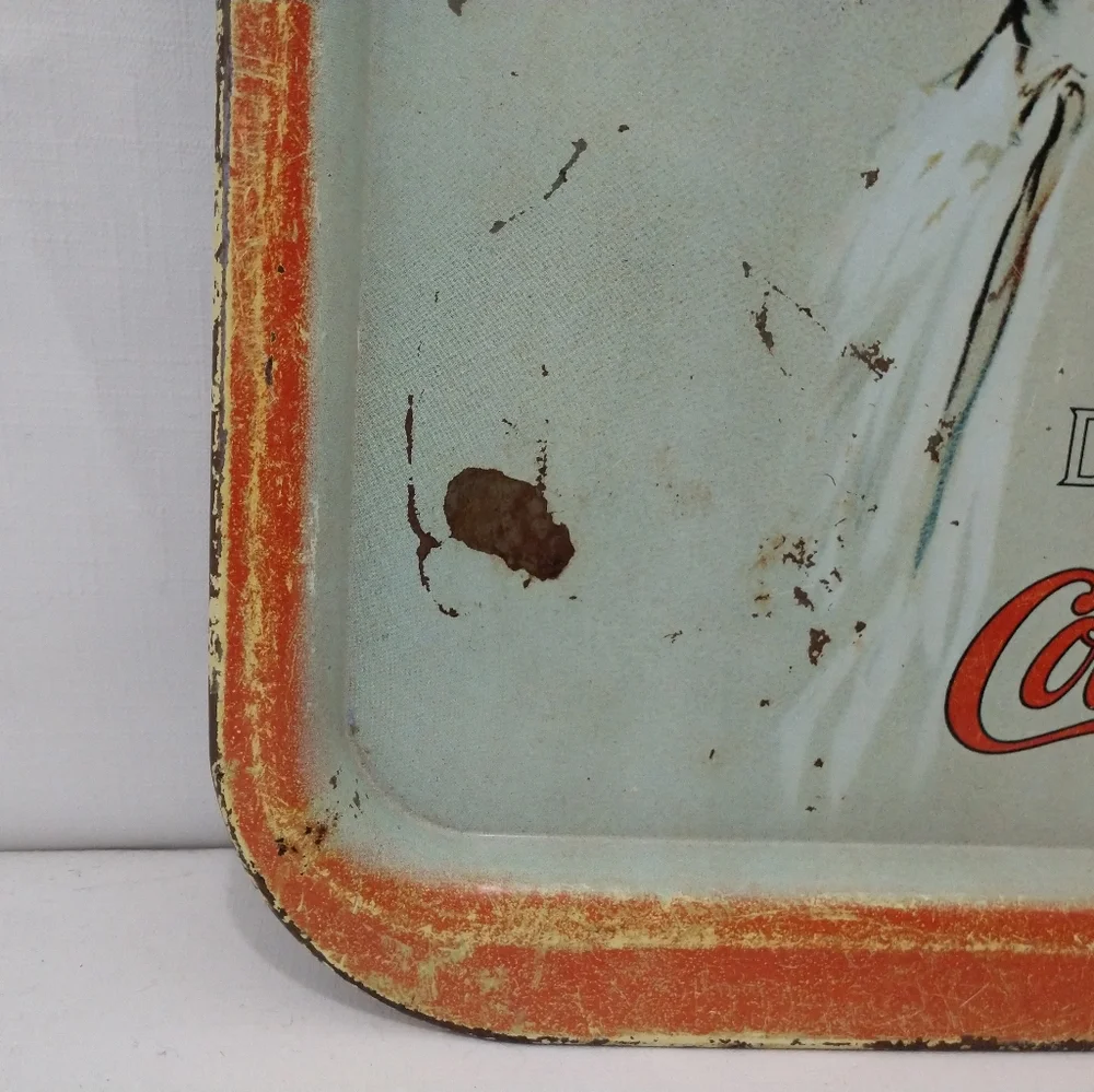 Vintage Coca Cola Tray Hamilton King